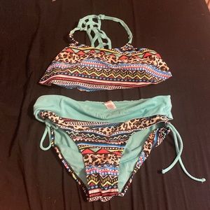 Matching swimsuit set from Justice! Size 12!